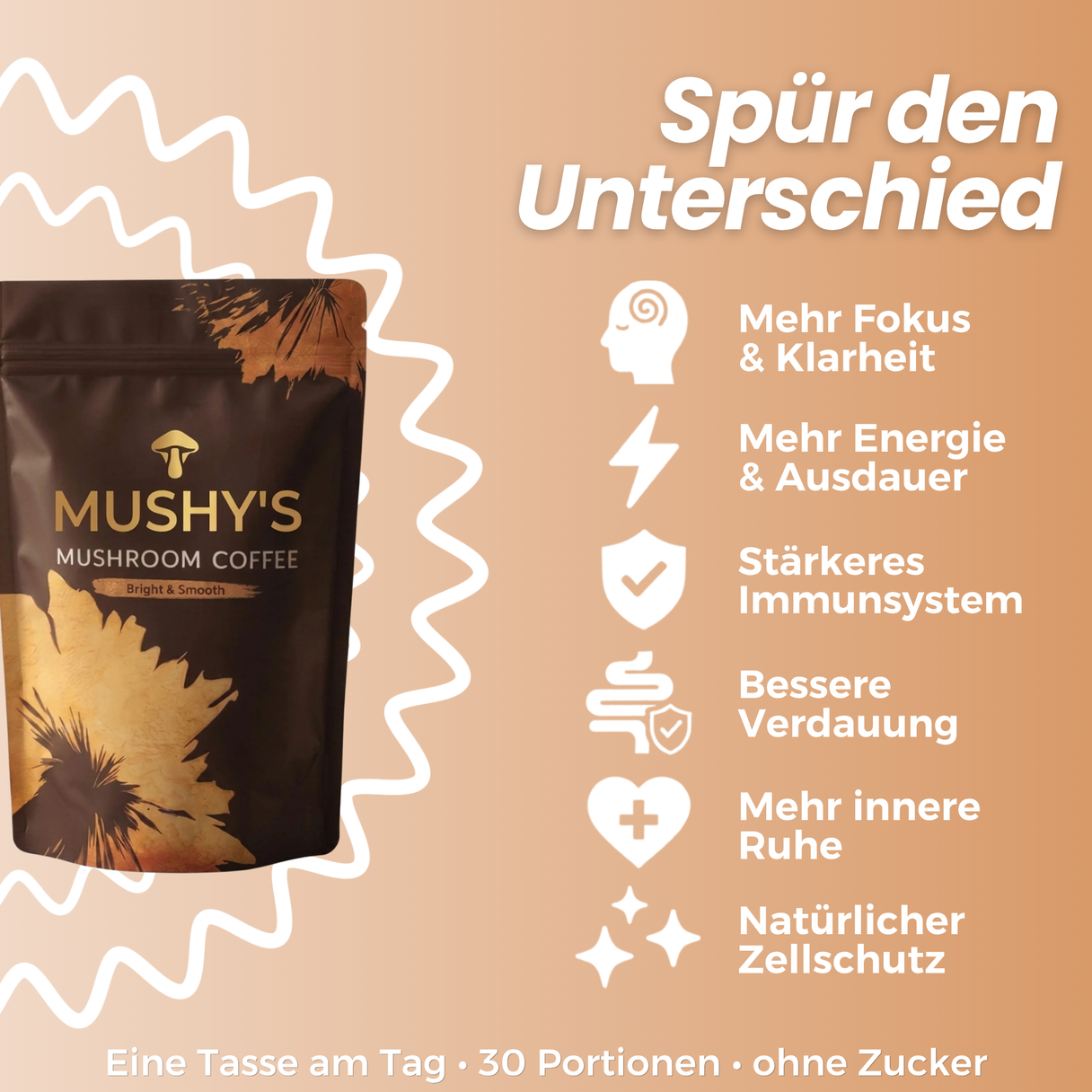 Mushroom Coffee (30 portionen)