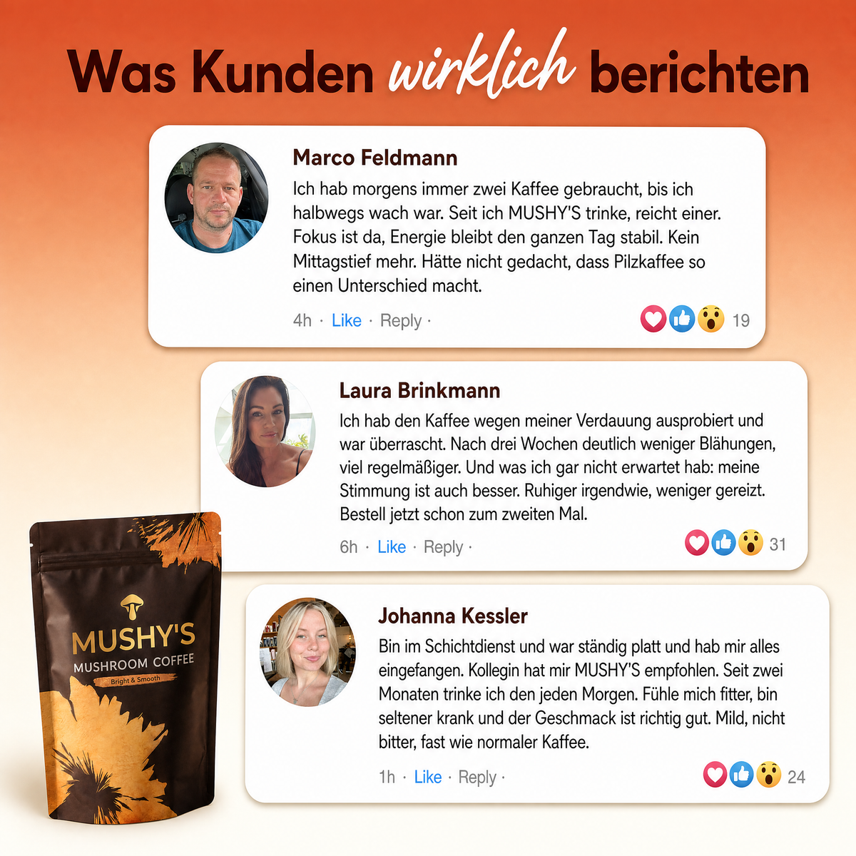 Mushroom Coffee (30 portionen)